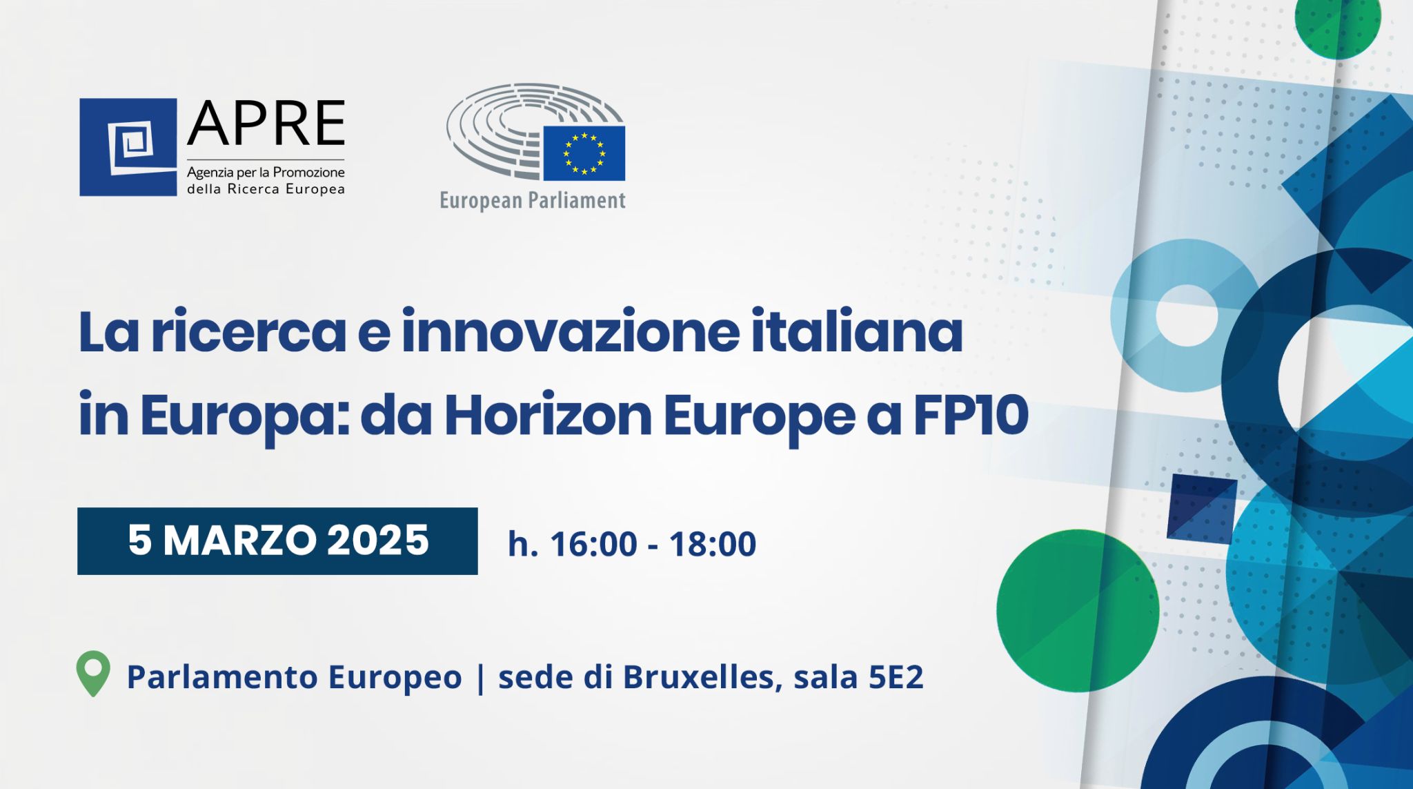 La ricerca e innovazione italiana in Europa: da Horizon Europe a FP10