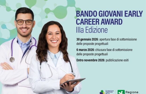 Al via il 30 gennaio la III edzione del Bando Giovani – Early Career Award di FRRB