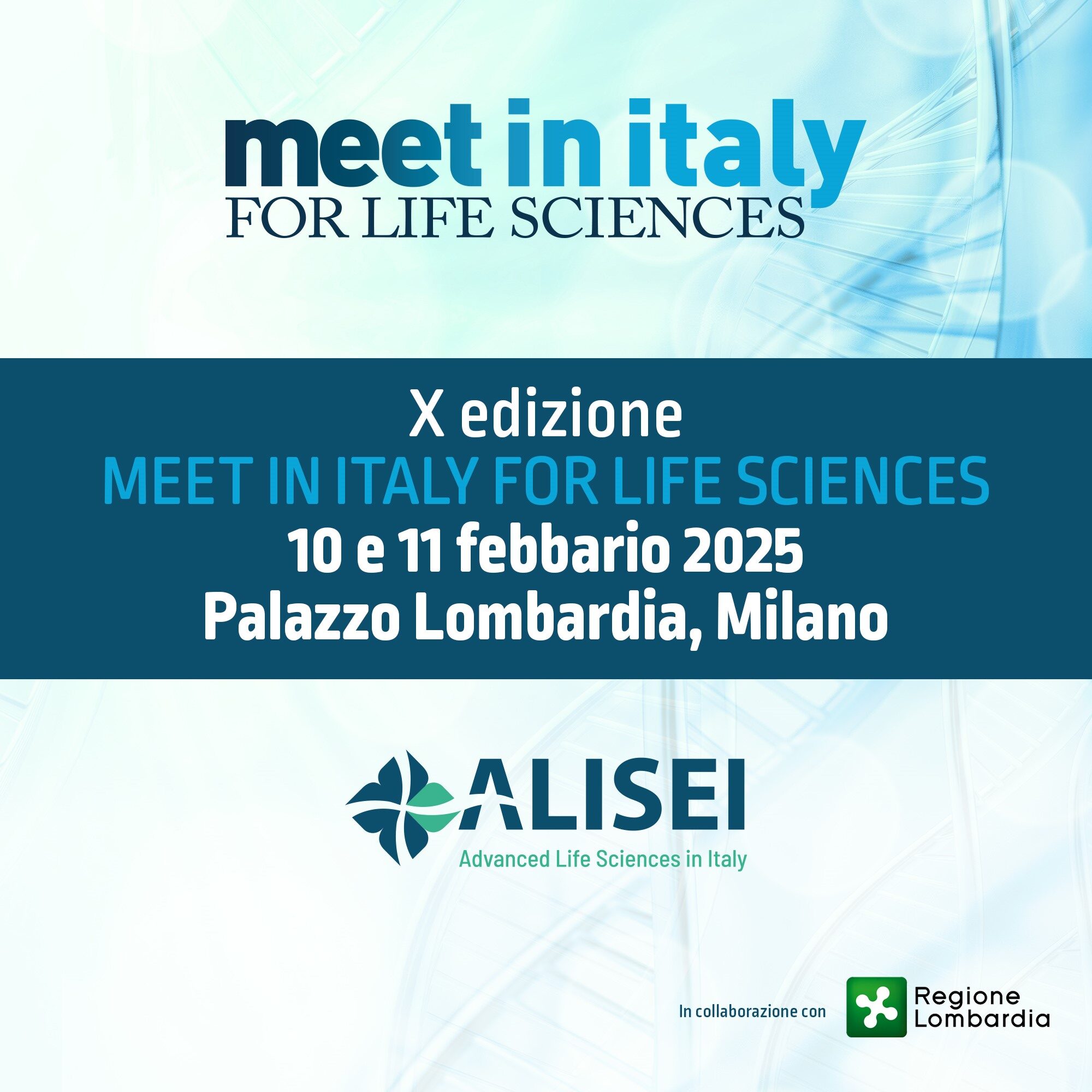 Meet in Italy for Life Sciences 2025: PNRR e Innovazione per il futuro delle Scienze della Vita