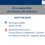 AI e Leadership in Sanità: il 30 giugno un confronto sul futuro della leadership nel settore Health & Life Sciences