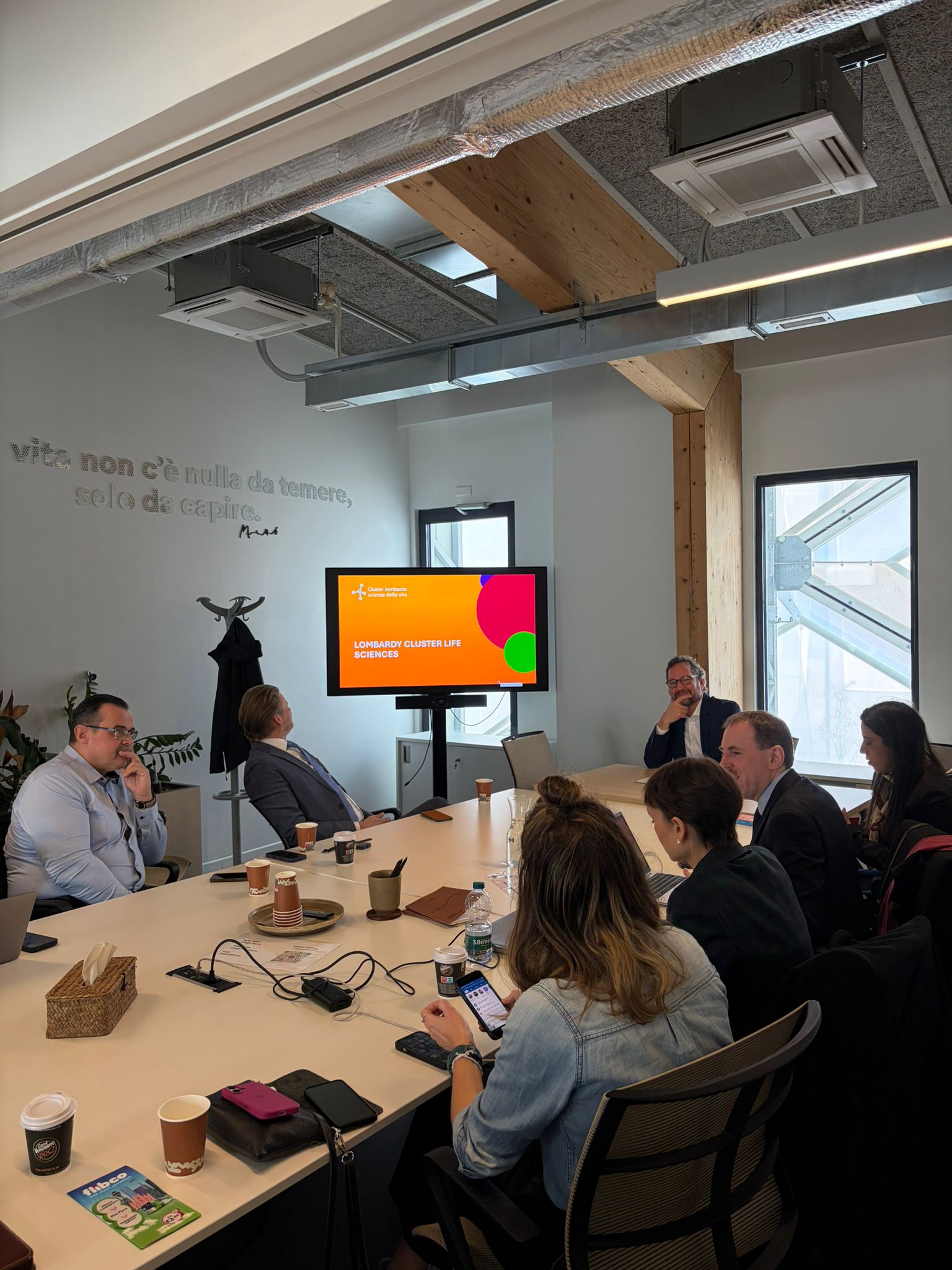 Il Cluster lombardo scienze della vita incontra la delegazione tedesca: focus su collaborazione e accesso al mercato