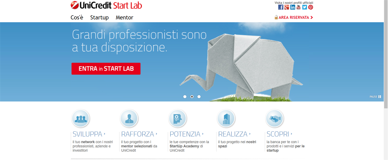 Torna UniCredit Start Lab