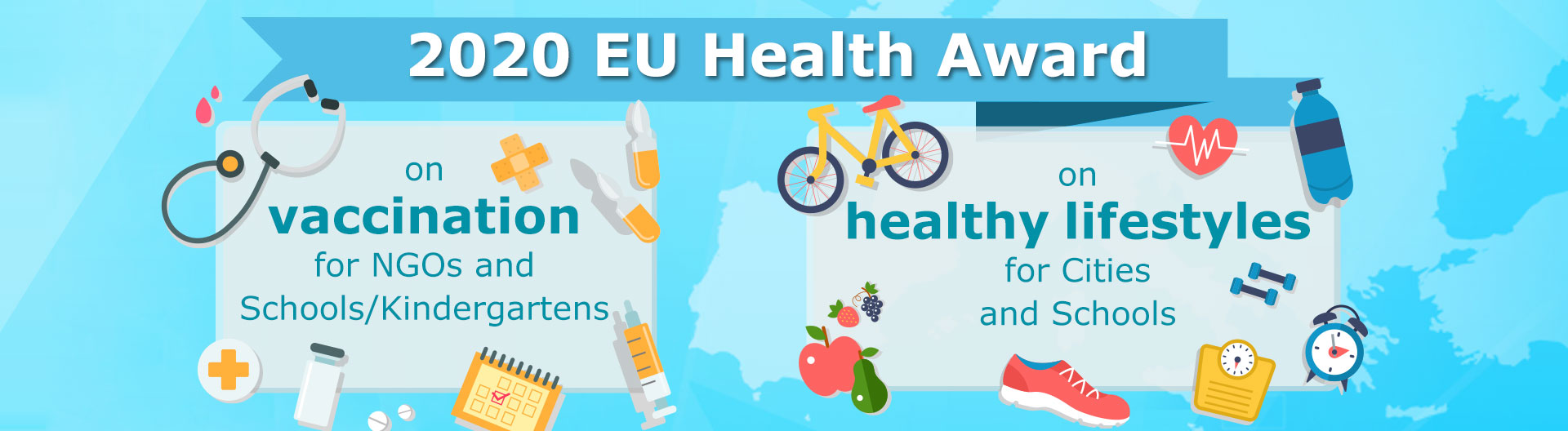 EU Health Award 2020: al via due bandi su vaccinazione e stili di vita sani