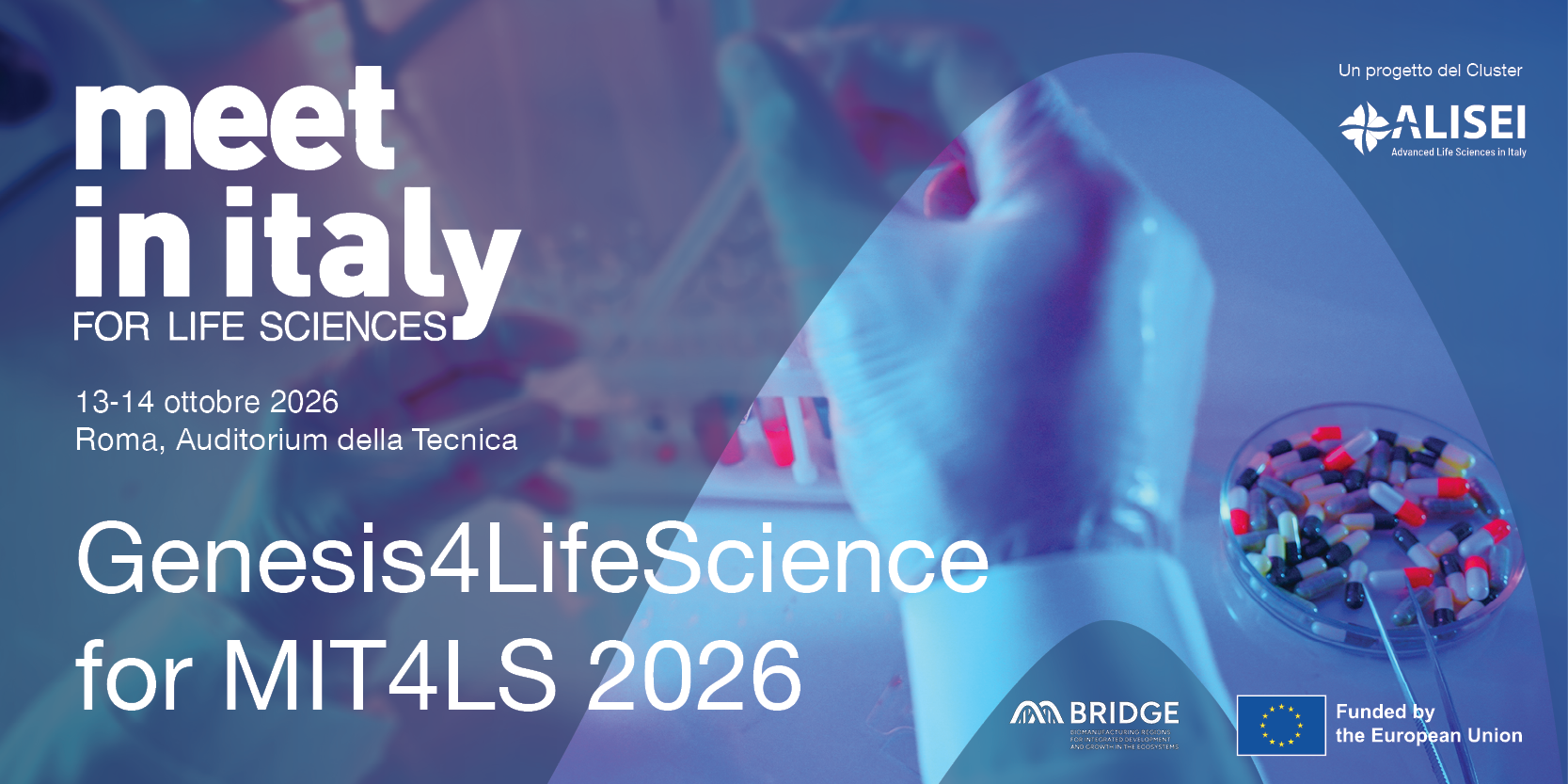 Genesis4LifeScience: aperte le candidature per startup e team di ricerca nell’ambito di MIT4LS26